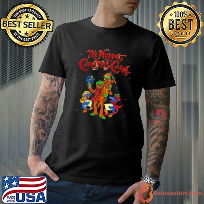 Retro 90s The Muppet Christmas Carol Characters Group shirt