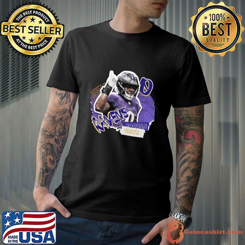 Roquan Smith American football linebacker Poster Ravens T-Shirt