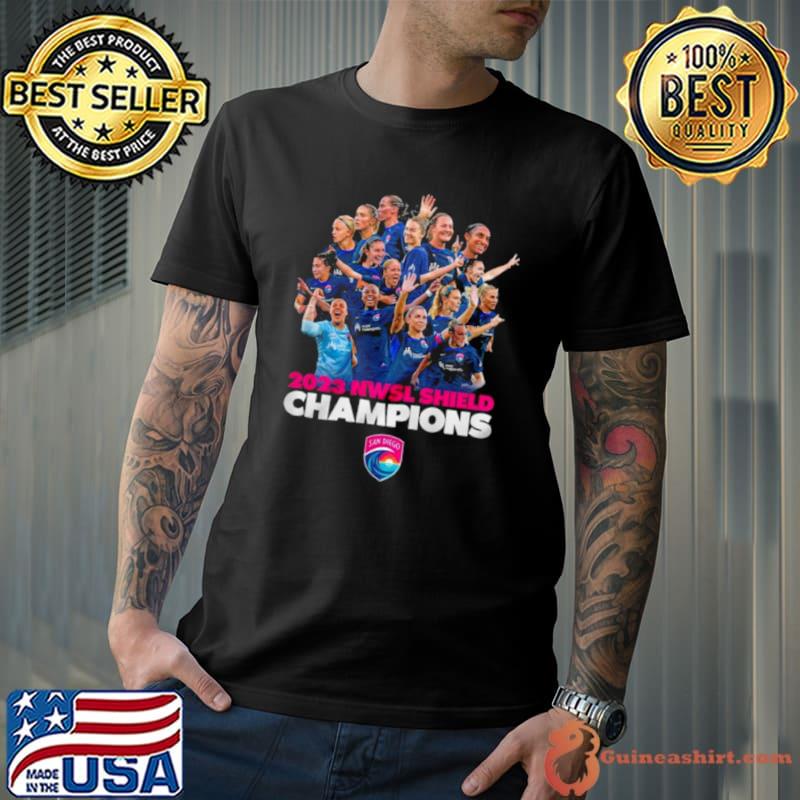 San Diego Wave Fc 2023 Nwsl Shield Champions shirt