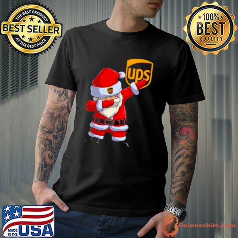 Santa Claus Dabbing UPS Christmas 2023 Shirt