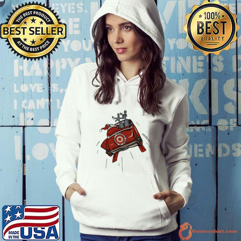Santa Claus With His Friends Bullseye Team Member Target T-Shirt Hoodie