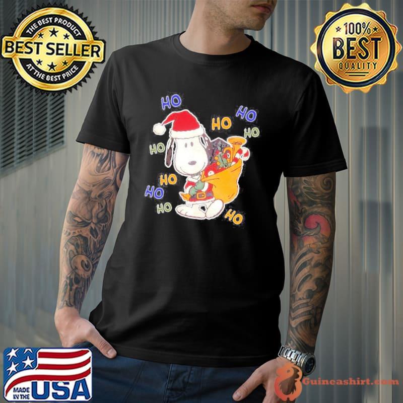 Santa Snoopy Ho ho ho Merry Christmas 2023 Shirt