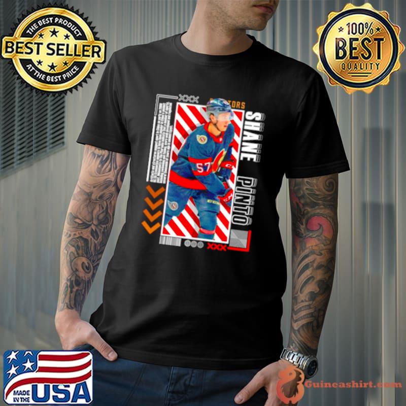 Shane Pinto Hockey Paper Poster Senators shirt