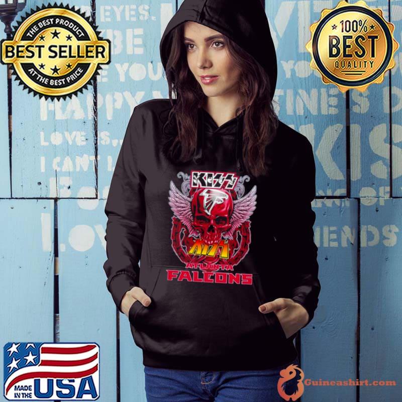 Skull Wings Kiss Atlanta Falcons Shirt Hoodie