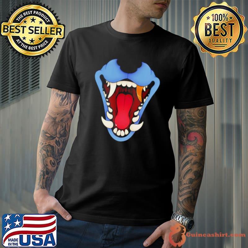 Slosh Dog blue maw shirt