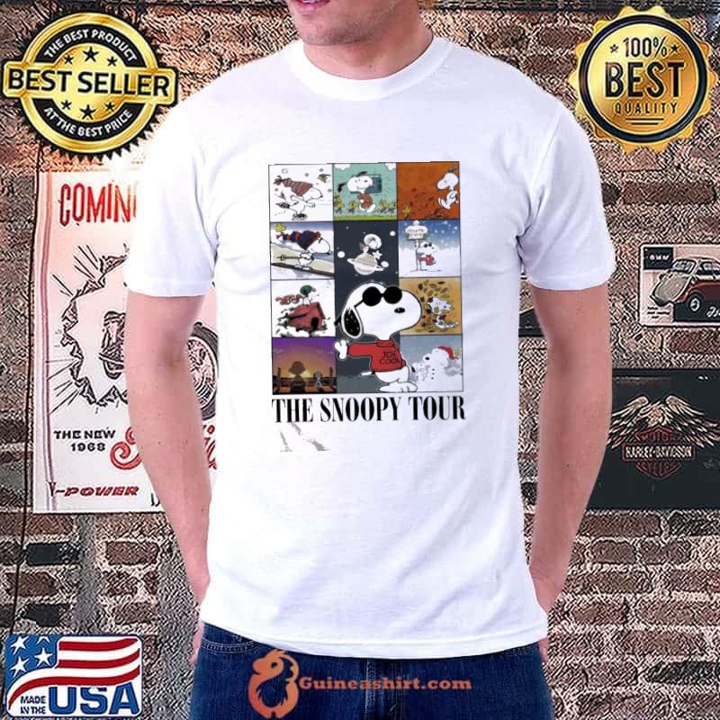 Snoopy Fall Crewneck The Snoopy Tour shirt