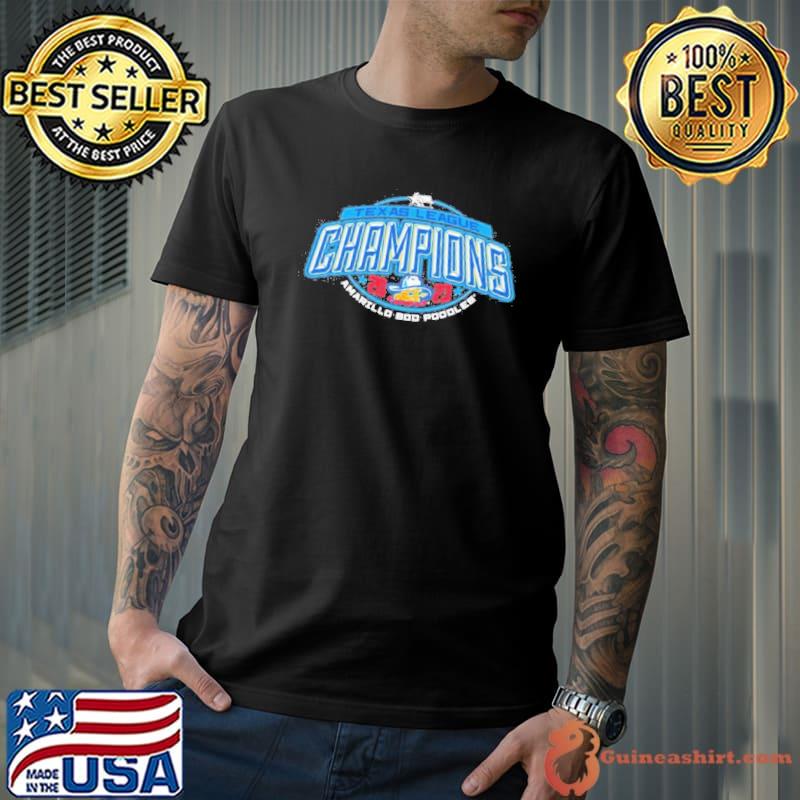 Sodpoodles 2023 Texas League Champions Shirt