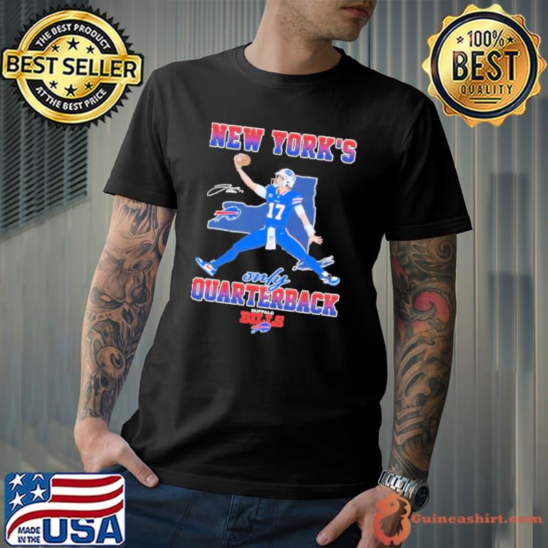 Stefon Diggs New York’s only quarterback Buffalo Bills signature shirt