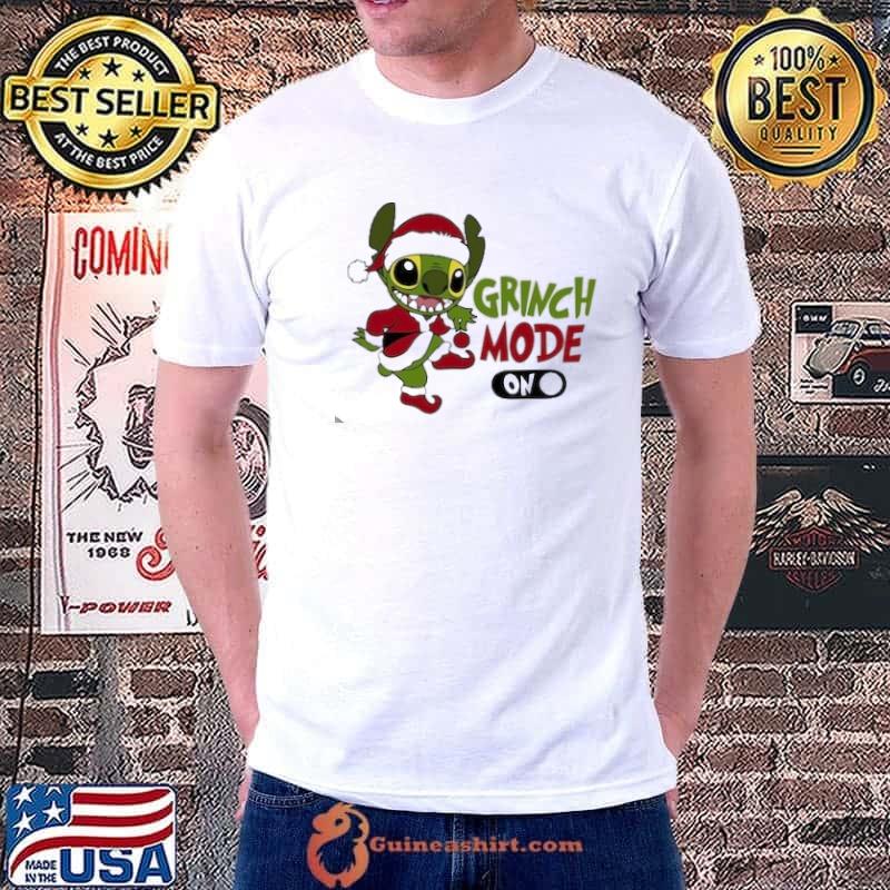 Stitch Grinch Mode On Shirt