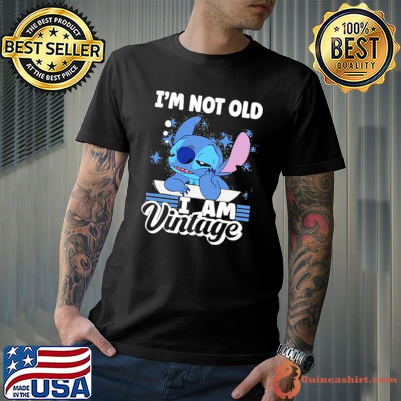 Stitch I’m not old I am Vintage 2023 Shirt