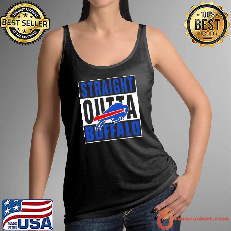 Straight Outta Buffalo Bills Logo s Tank Top