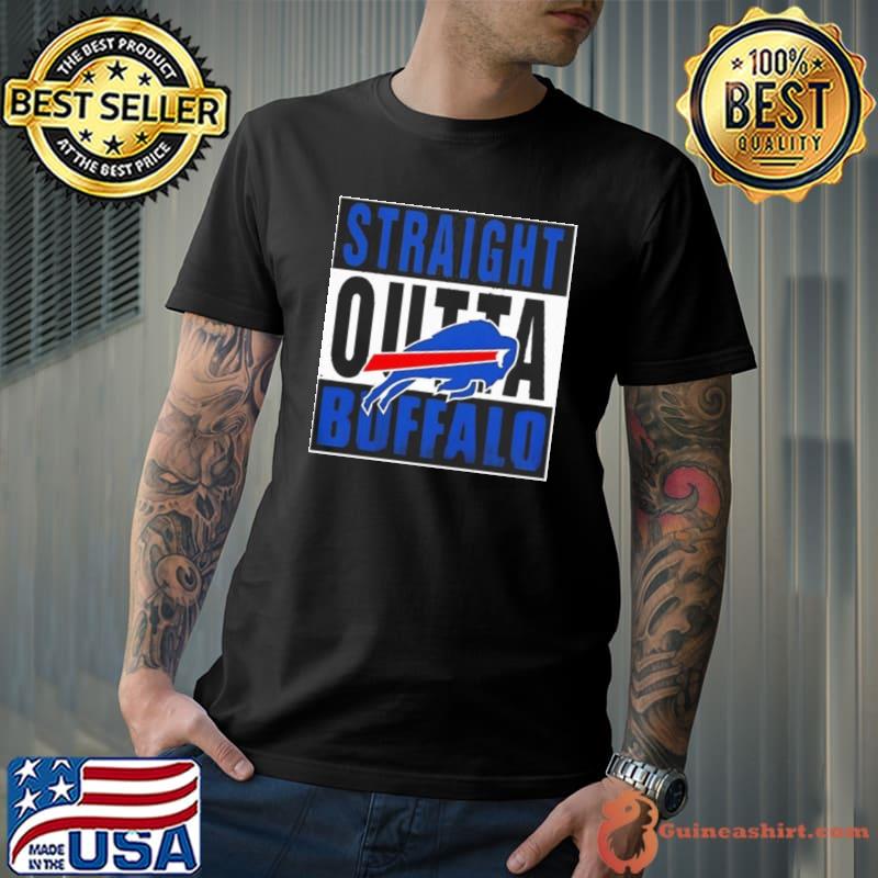 Straight Outta Buffalo Bills Logo shirt