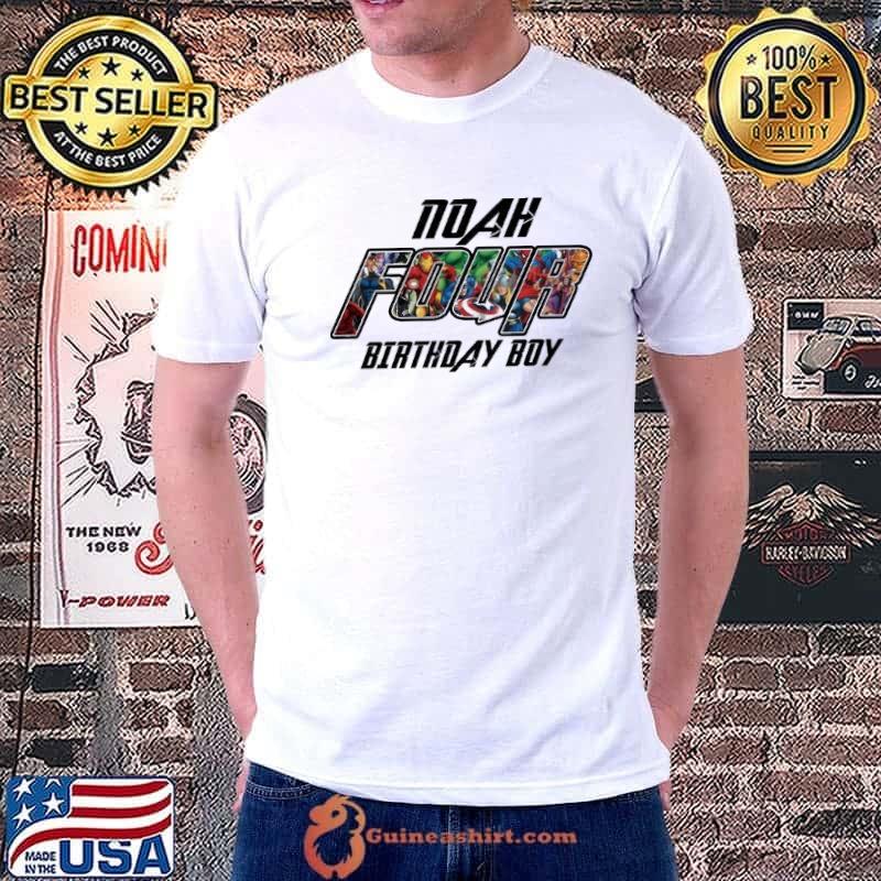 Superhero Birthday Party Shirt