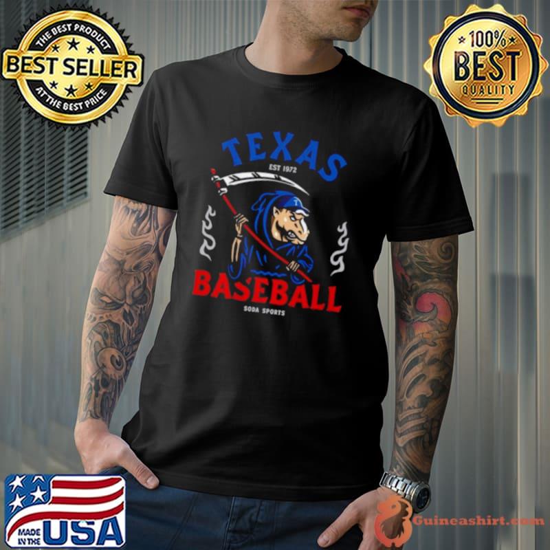 Texas Rangers Baseball Soda Sports Est 1972 shirt - Guineashirt