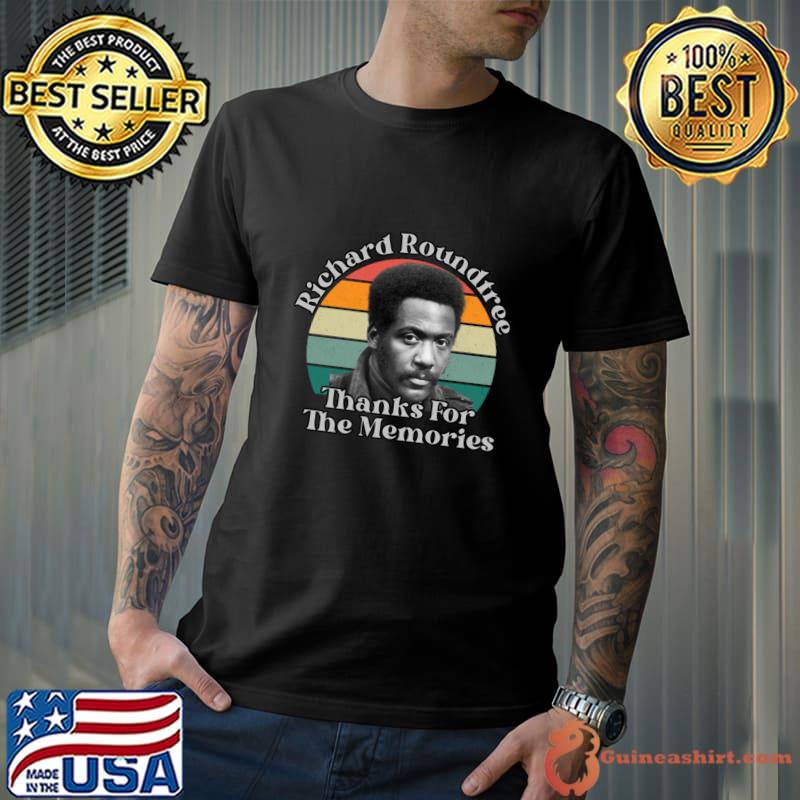 Thanks For The Memories Richard Roundtree Vintage Sunset T-Shirt