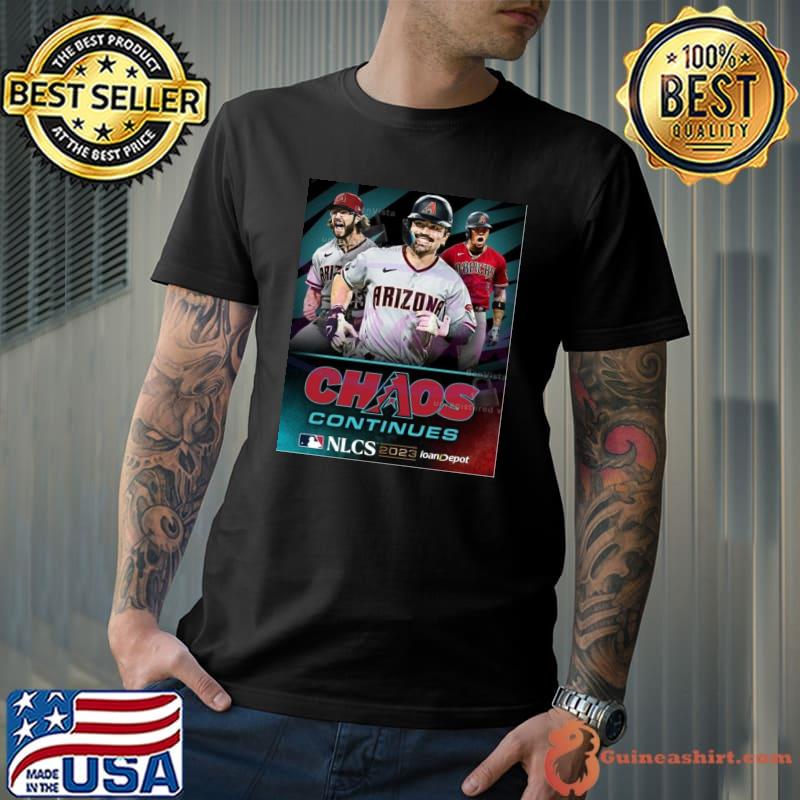 The Chaos Continues We Are Headed To The NLCS poster shirt