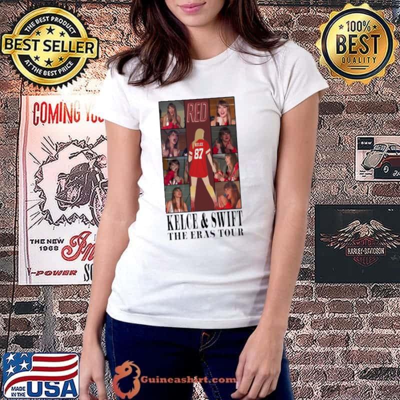 The Eras Tour Kelce & Taylor Shirt Ladiestee