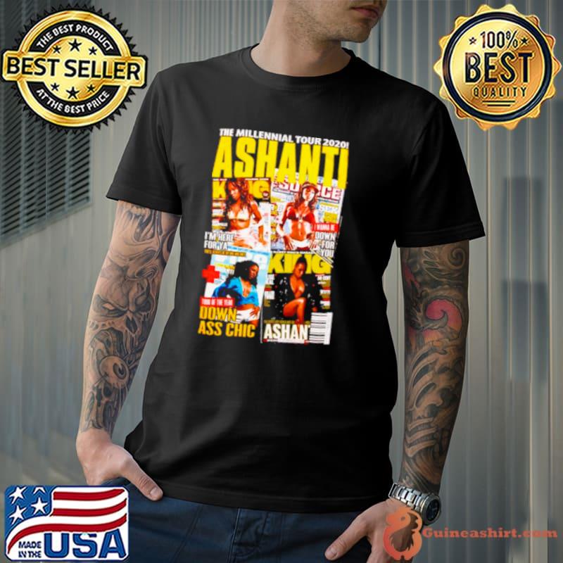 The Millennial tour 2023 Ashanti shirt