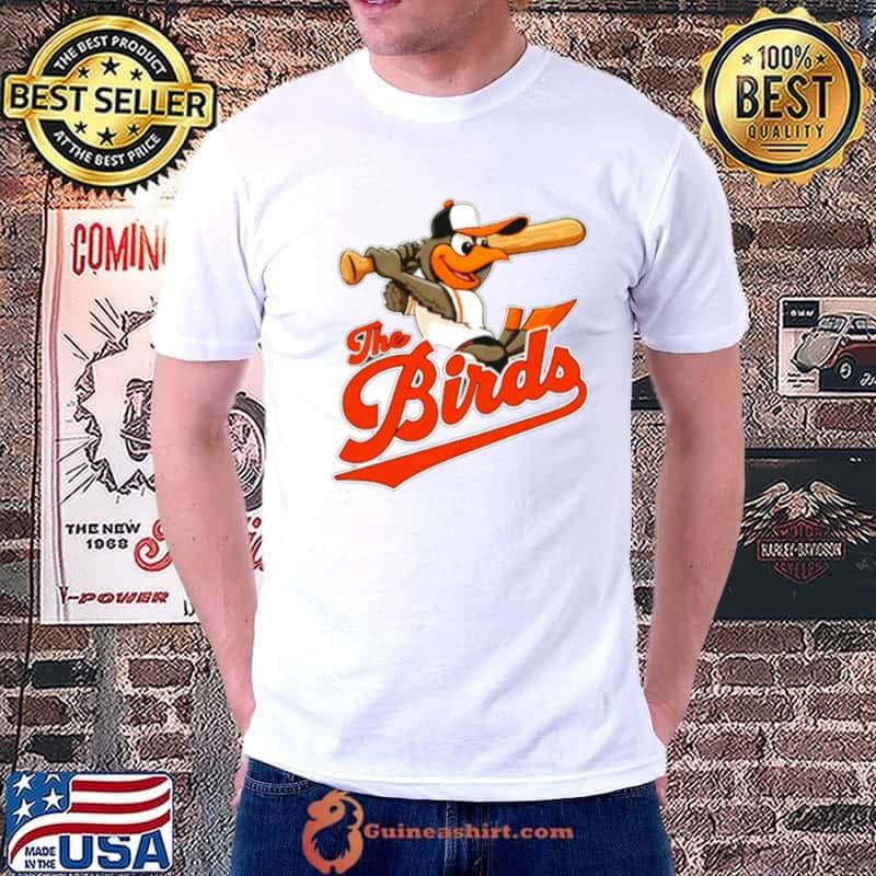 The Oriole Birds Baseball Mascot shirt