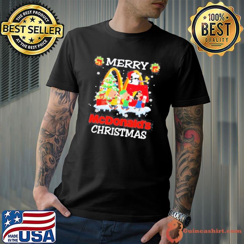 The Peanuts Merry Mcdonald’s Christmas Shirt