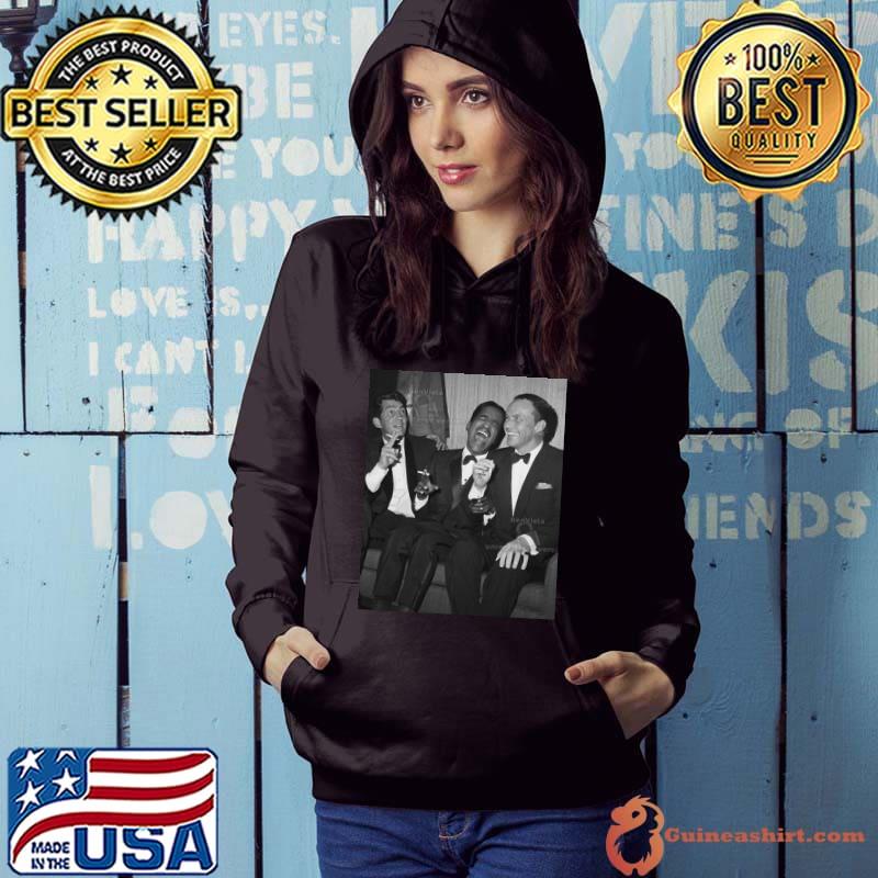 The Rat Pack Frank Sinatra Sammy Davis Jr. Dean Martin Shirt Hoodie