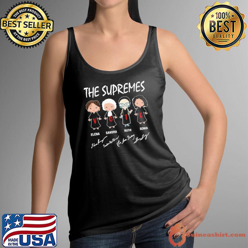 The Supremes signature elena sandra ruth s Tank Top