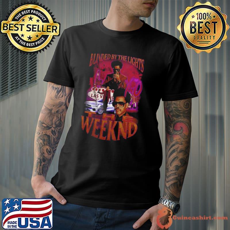 The Weeknd Retro Vintage Blinded By The Lights shirt