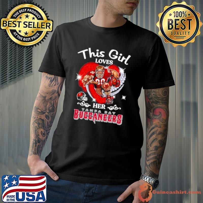 This Girl Love Her Tampa Bay Buccaneers Mascot Shirt Unisex