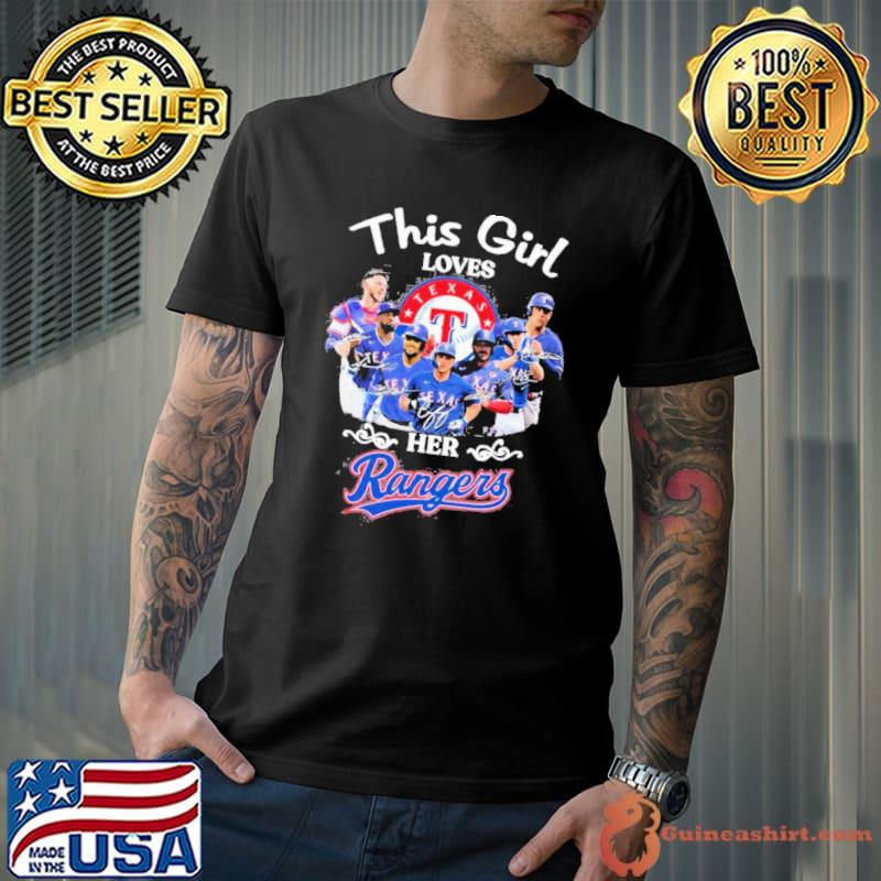 This Girl Love Her Texas Rangers Shirt