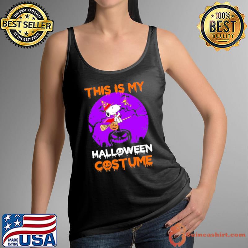 This is my halloween costume snoopy riding broom s Tank Top