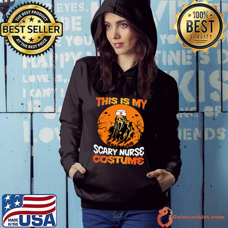 This is my scary nurse costume skull nurse moon halloween T-Shirt Hoodie