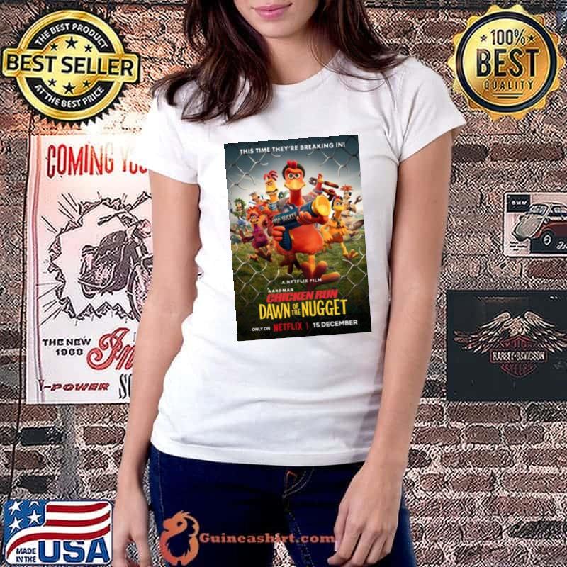 This Time They’re Breaking In Chicken Run Dawn Of The Nugget Poster 2023 s Ladiestee