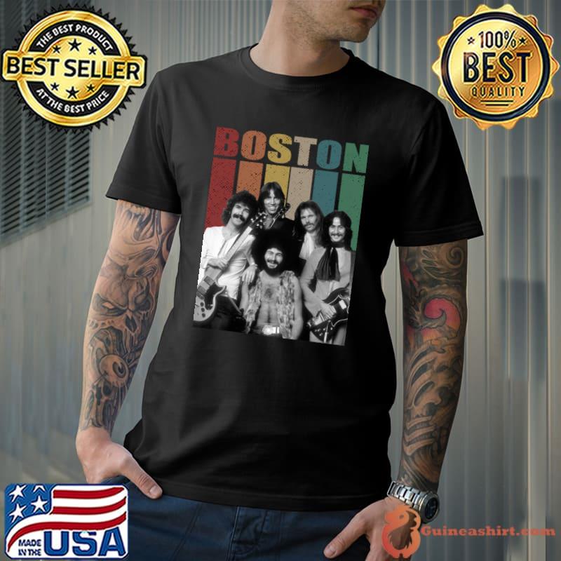 Tom Scholz's Guitar Mastery Iconic Bostons Band Vintage T-Shirt
