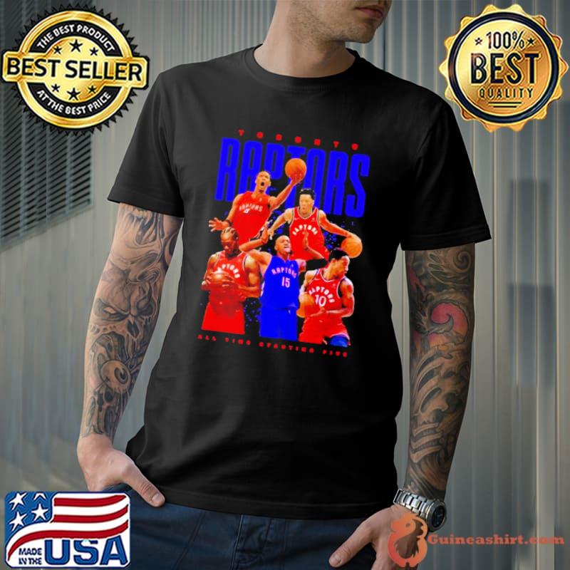 Toronto Raptors All Time Starting Five 2023 Shirt