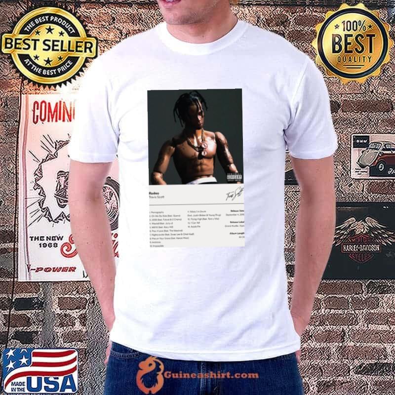 Travis Famous Polaroid Minimalist shirt