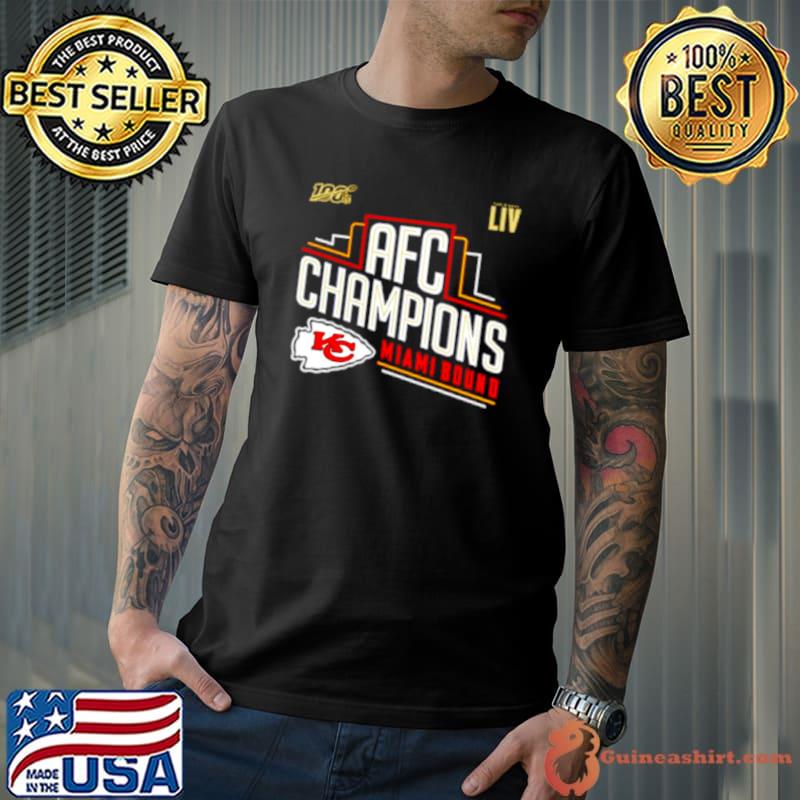 Travis Kelce AFC Champions Kansas City shirt