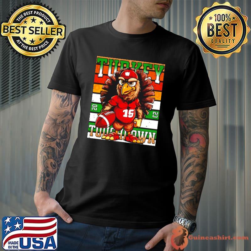 Turkey Touchdown Football Thanksgiving Gift shirt