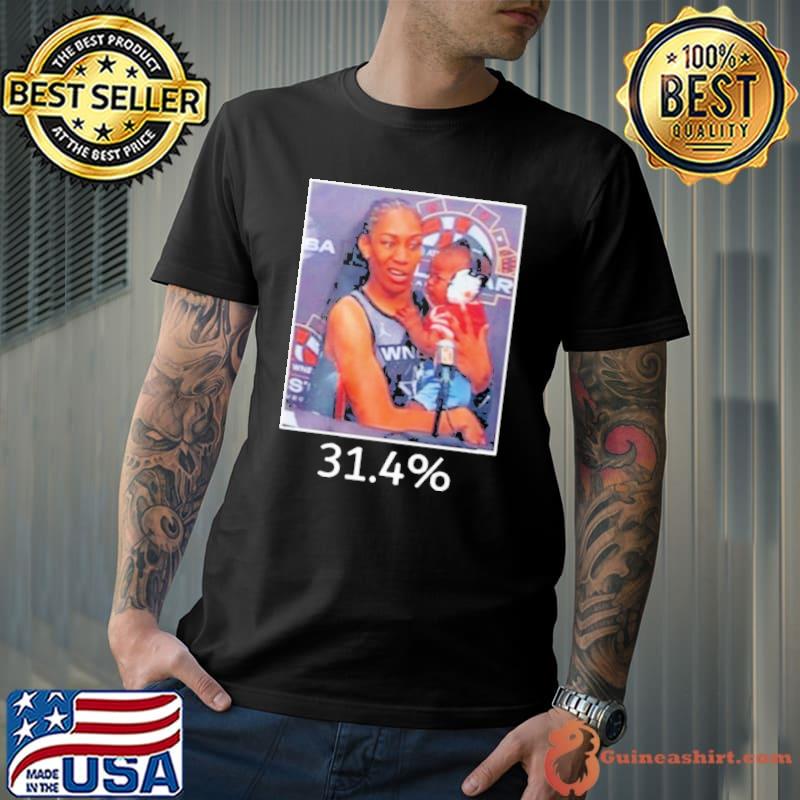 Tyler Marsh Las Vegas Aces A’ja Wilson 31.4% Shirt