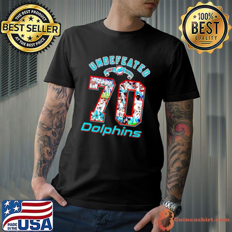 Undefeated 2023 70 points Miami Dolphins shirt