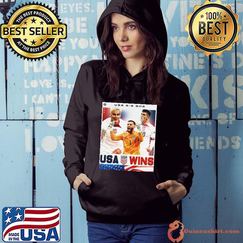 US Men’s National Soccer Team Wins 4 0 Ghana In Nashville Shirt Hoodie