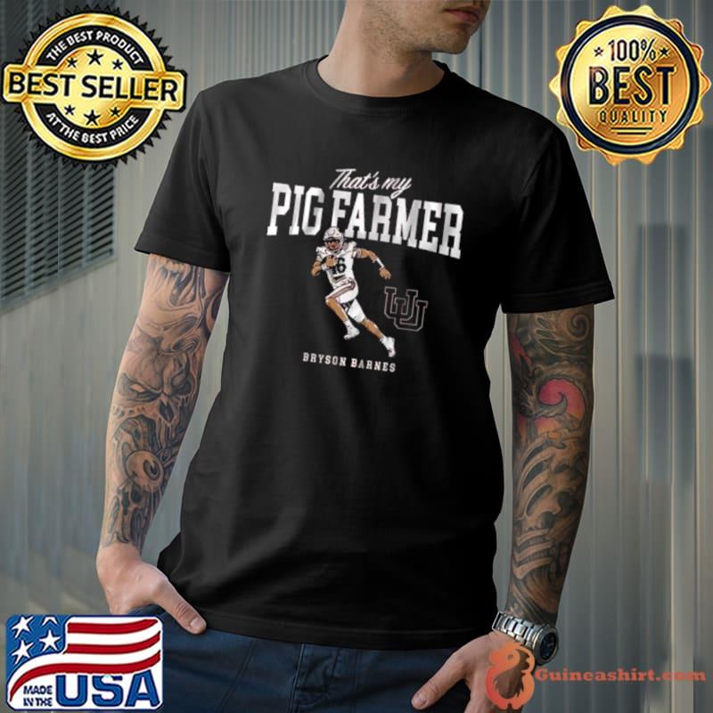 Utah Utes Football Bryson Barnes Pig Farmer Shirt