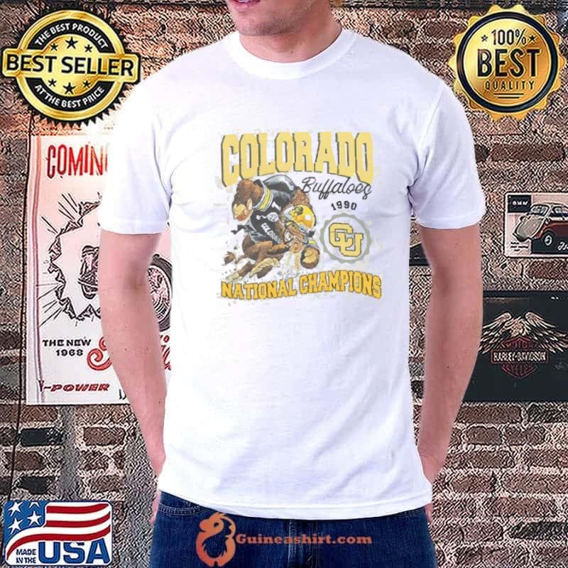 Vintage 90s University Colorado Buffalo Football Shirt