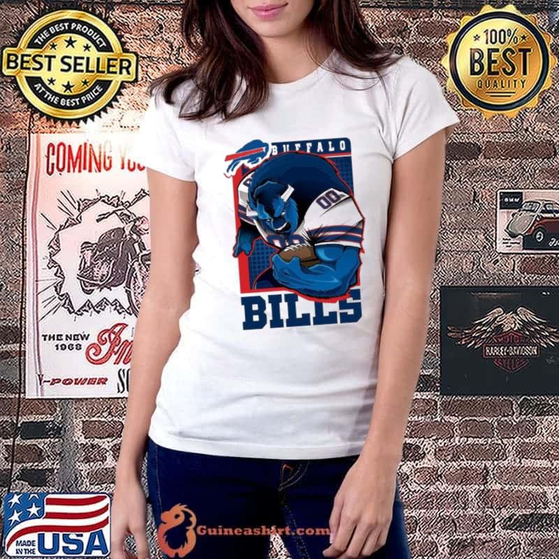 Vintage Buffalo Bills NFL Football Crewneck Shirt Ladiestee