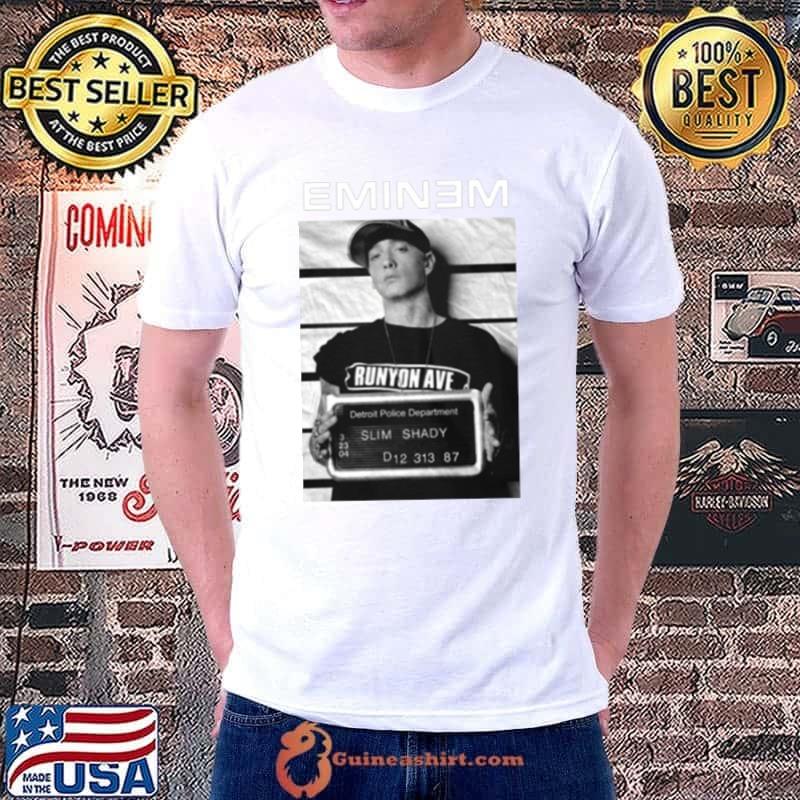 Vintage Eminem Mugshot Bloody Horror shirt