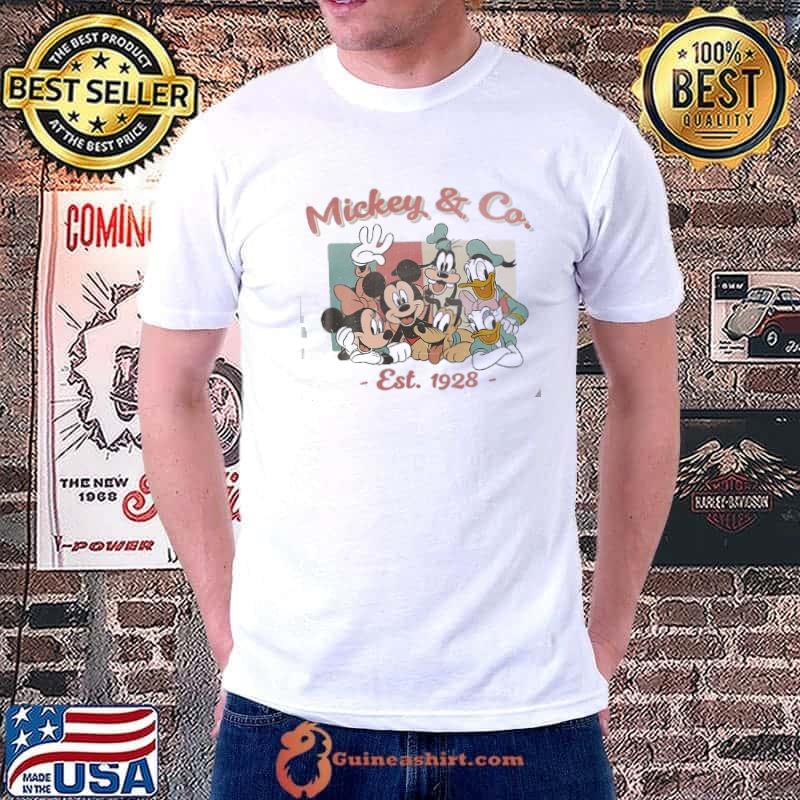 Vintage Mickey And Co 1928 Tshirt