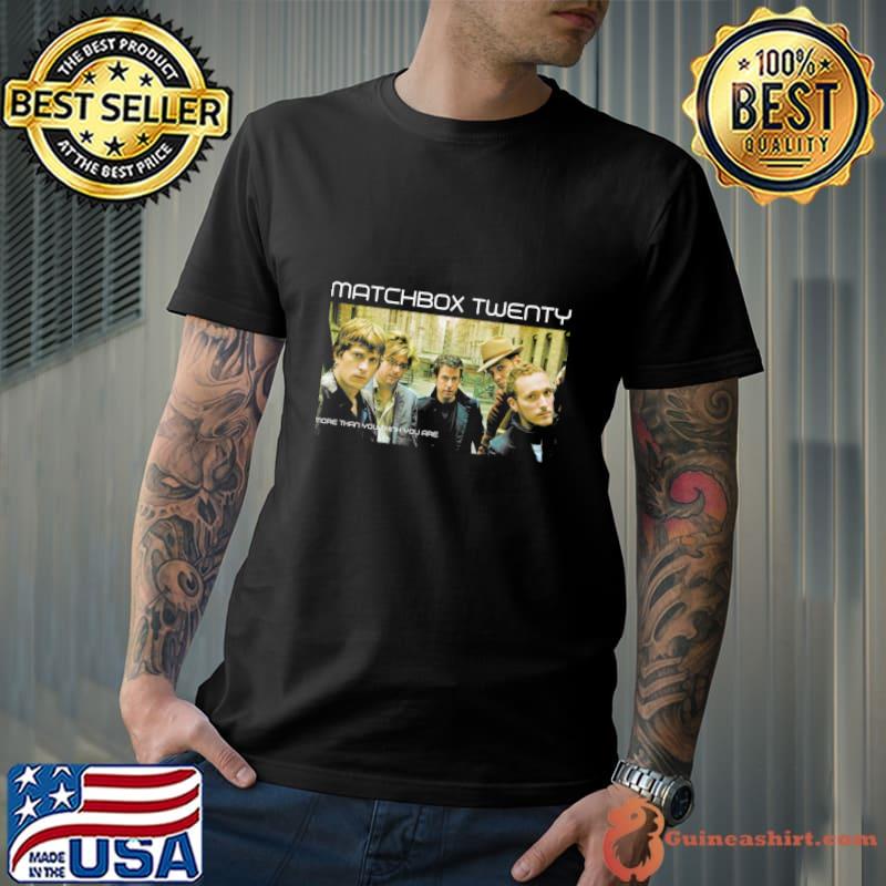 VTG Matchbox Twenty More Than You Think You Are black T-Shirt