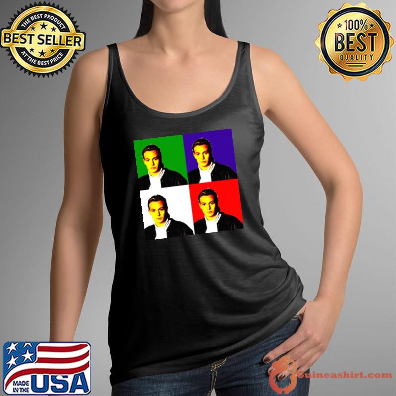 Warhol’s 80’s Fushion Pop Art Jason Donovan s Tank Top