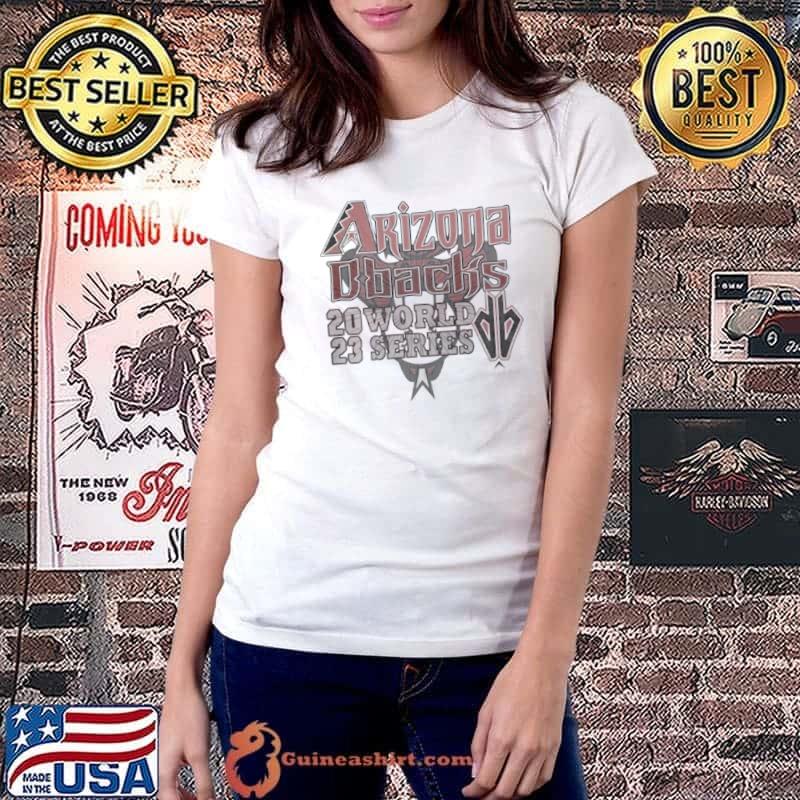 White Arizona Diamondbacks Baseball 2023 World Series s Ladiestee