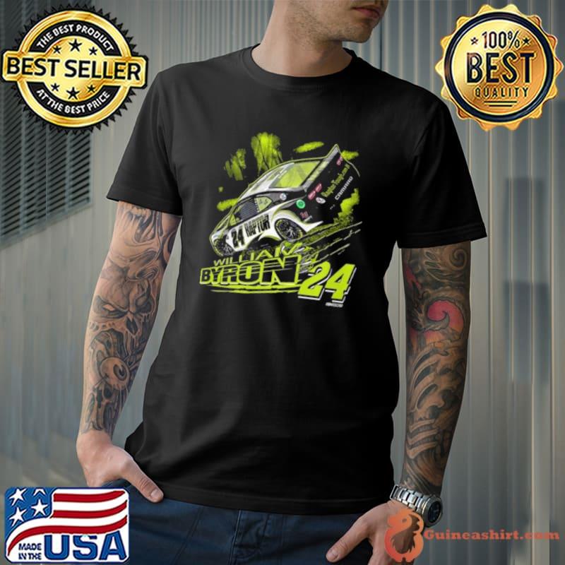 William Byron Hendrick Motorsports Team Collection Black Raptor Car Shirt