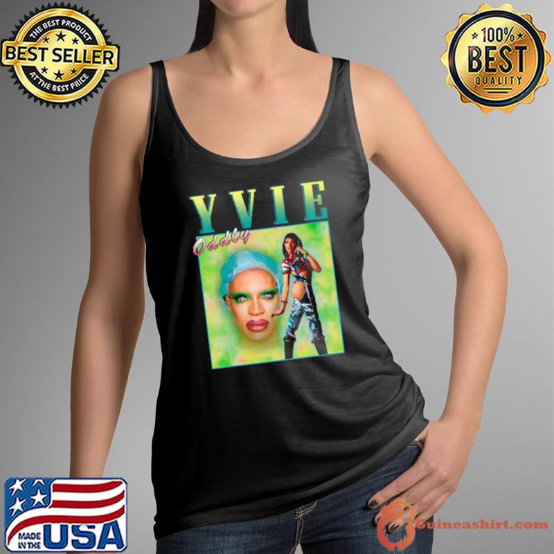 Yvie Oddly Collage Green s Tank Top